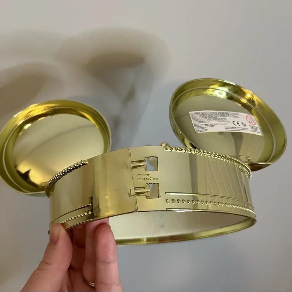 Disney Mickey Mouse Gold Crown with Blue Accents